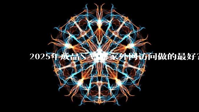 2025年成品NAS哪家外网访问做的最好？