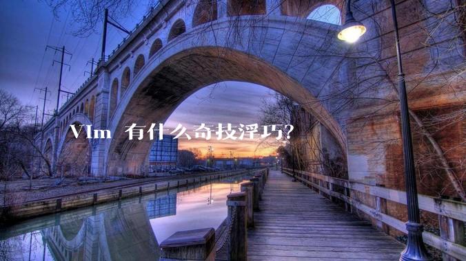 Vim 有什么奇技淫巧？