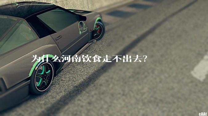 为什么河南饮食走不出去？