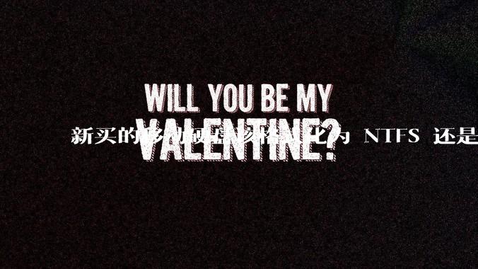 新买的移动硬盘该格式化为 NTFS 还是 exFAT？